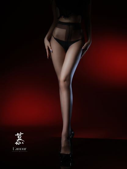 【慕】经典 - 自然色 - 通透隐形无痕美肤无缝丝袜