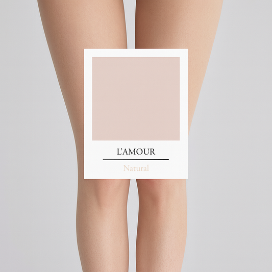 L'AMOUR Classic - Natural - 1D Seamless Sheer Tights